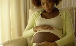 Black Pregnant Lady 48